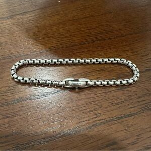 Men’s David Yurman Box Chain Bracelet